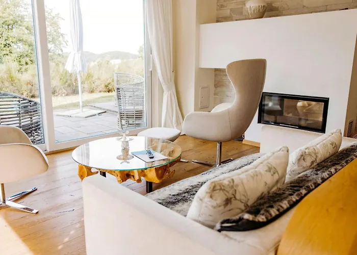 Semesterbostad Modern Nature Idyll With Sauna And Panoramic View Winterberg