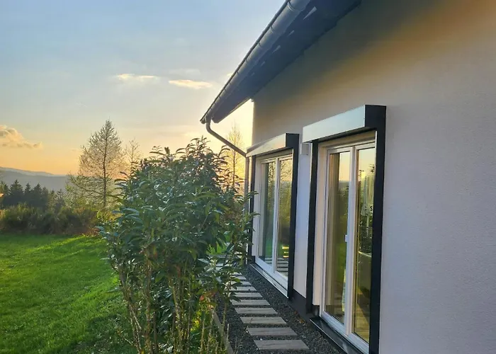Modern Nature Idyll With Sauna And Panoramic View 度假居
